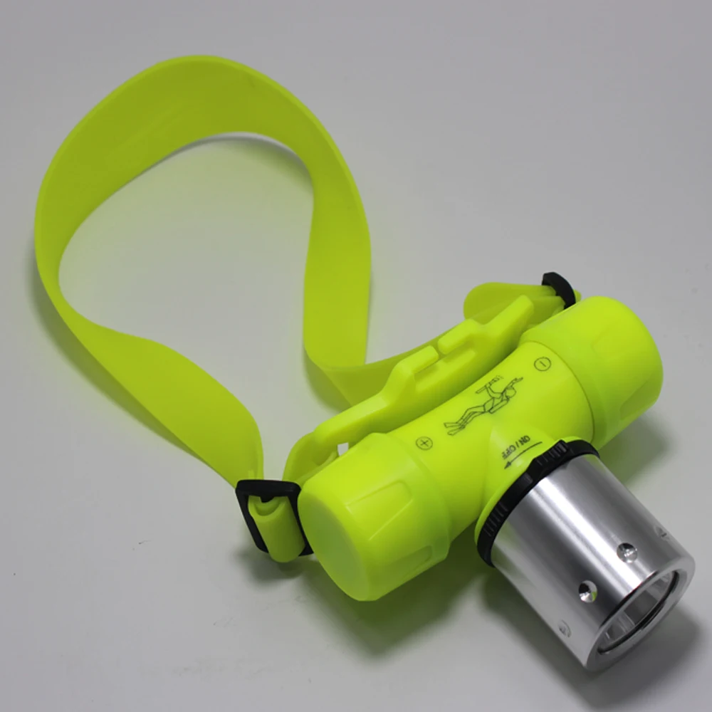 2000 люмен 18650 Дайвинг головной светильник XML T6 светодиодный налобный фонарь для подводного плавания водонепроницаемый портативный фонарь головной светильник s погружение светильник фонарь