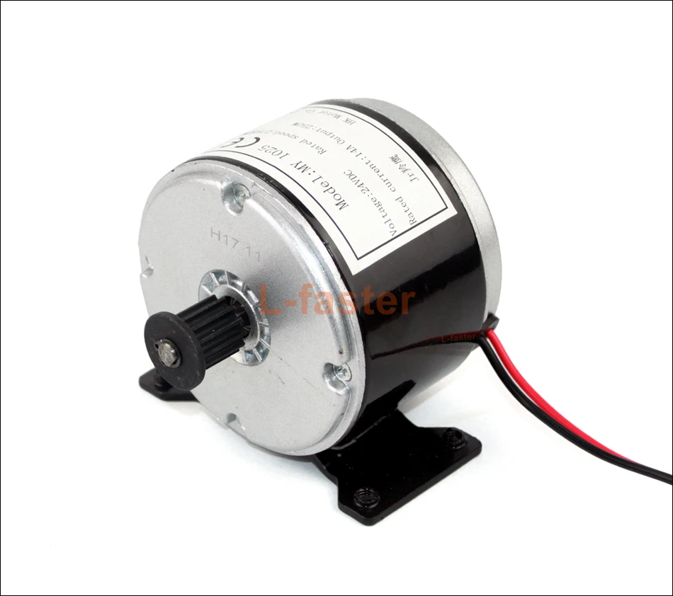 fitting electric motor to bicycle