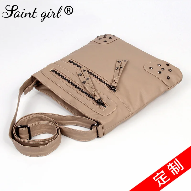 

2019 Trend Style WOMEN'S Shoulder Bag Modeling Fashion Rivet Decoration Car Suture Decoration Pu Bag WOMEN'S Bag