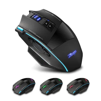 

CopyKZELOTES F-15 Dual-Mode Gaming Mouse 4800DPI Wired/Wireless Adjustable DPI Firepower button Multimedia function switch