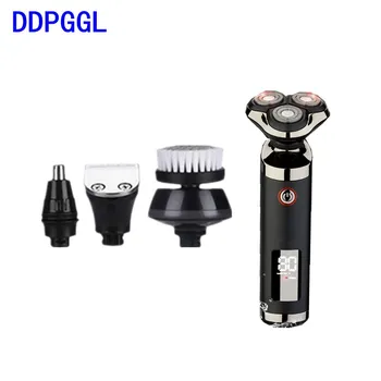 

DDPGGL Men Multifunction Assurance Electric Shaver Private Facial 4D Waterproof Beard Trimmer Quality Assurance Charging Mode