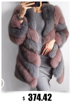 Sale BFFUR Real Fur Coat Luxury Women Winter Fashion Style Natural Fur Vest Coat Female Silver Fox Fur Coat Russian Fur Coats Slim 6
