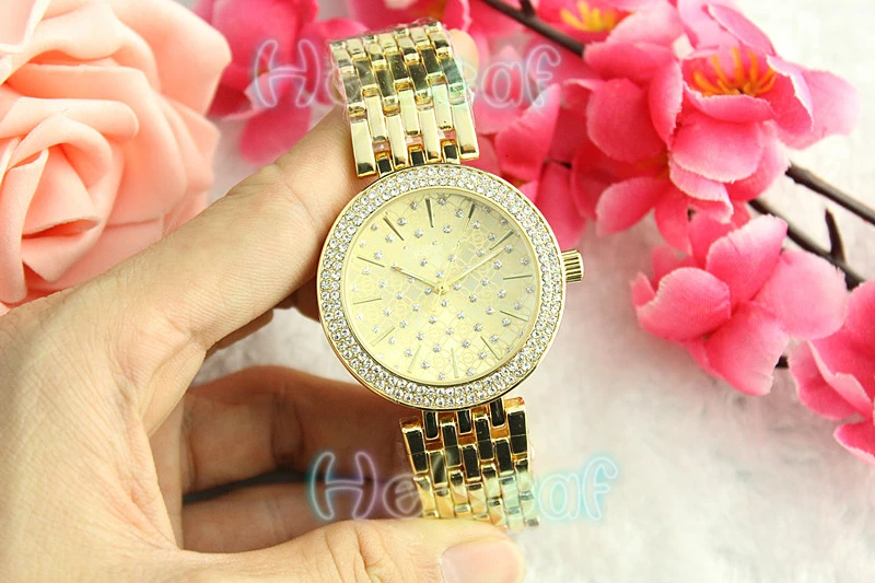 

Luxury brand Hot Sale Ladies watches Silver Gold Full Steel Quartz Watch Female Clock Montre Femme Relogio Feminino reloj mujer