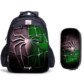 

16 Inch Superhero Children School Bags Orthopedic Backpack Kids School Boys Girls Mochila Infantil Catoon Bag