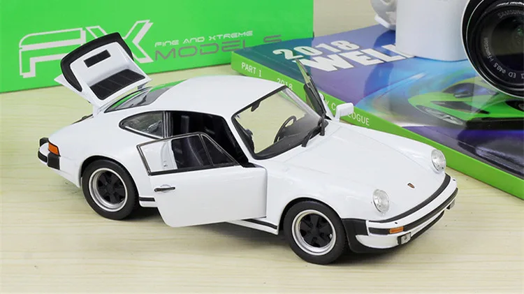 WELLY 1:24 1974 Porsche 911 Turbo3.0 модель спортивного автомобиля из сплава Модель автомобиля украшение Коллекция игрушек инструменты подарок