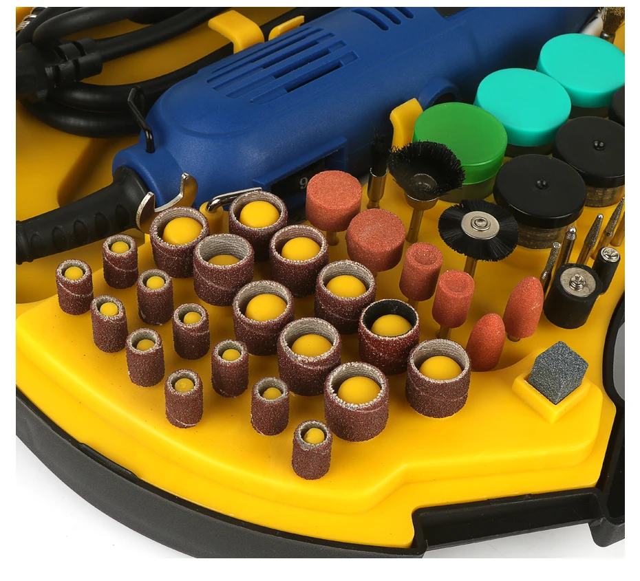 373pcs Rotary Drill Tool Accessory set for Dremel Mini Grinders Multi Grinder UK 
