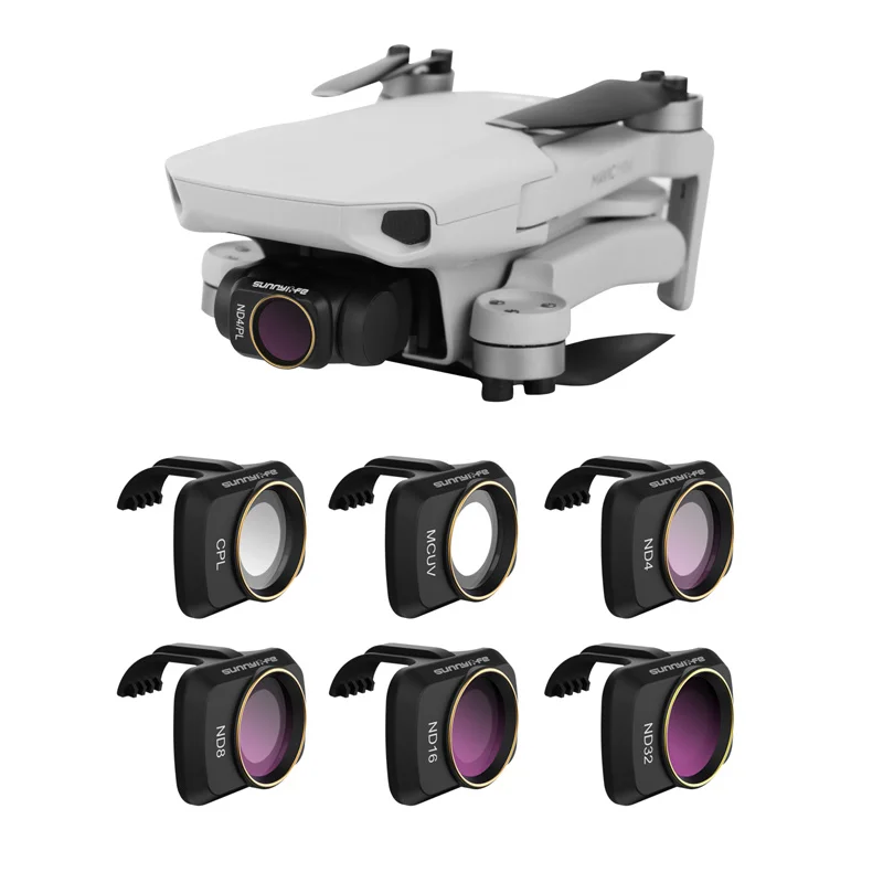 Promo EXX For DJI Mavic Mini Filters MCUV CPL ND4 8 16 32 ND-PL Camera Lens Filter with Polarizer Filter for DJI Mavic Mini Accessories 