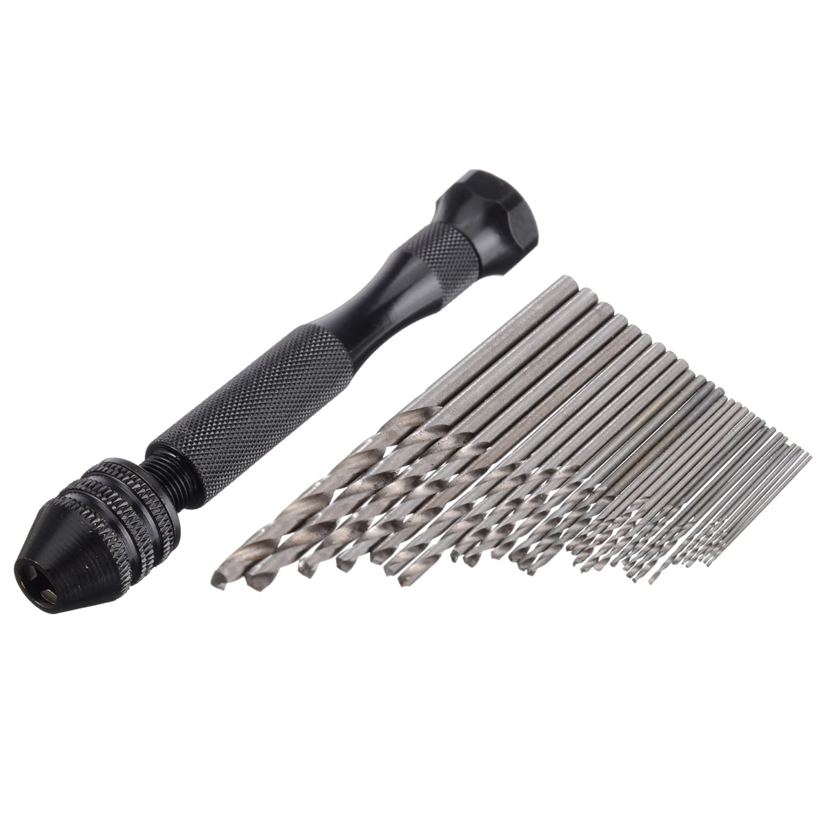 31pcs 0.5mm-3mm Hand Twist Drill Bits Set DIY Precision Hand Spiral Drill Micro Drill Bit Rotary Tool