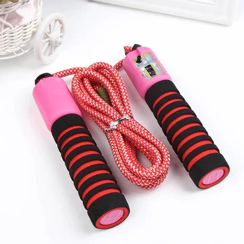 

Students Jump Rope Skipping Kids Adults Exercise Jumping Fitness Foam handle