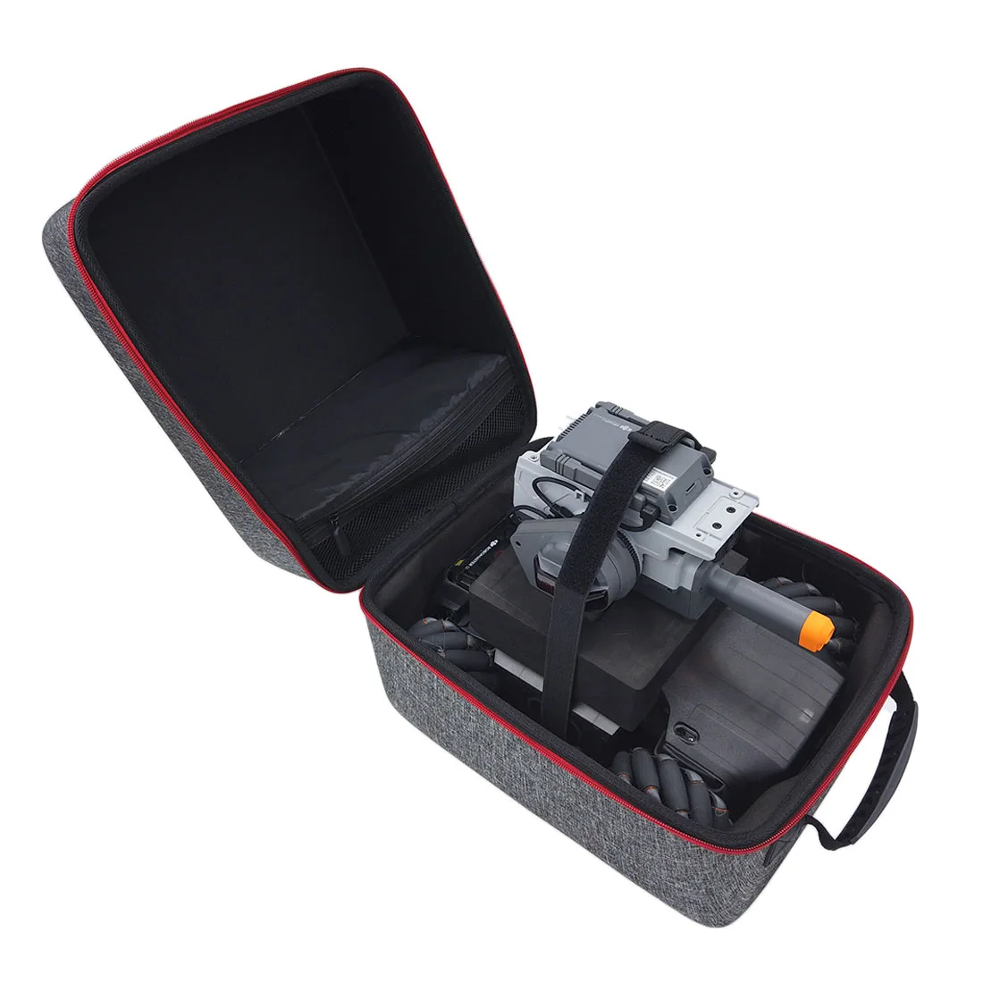 HOBBYINRC CNC алюминиевый сплав Передний Задний бампер Crashproof бар защитное колесо крыло женская сумка для хранения для DJI RoboMaster S1