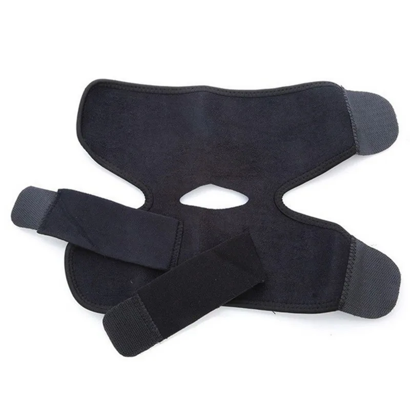 DIHOPE  Adjustable Ankle Support Pad Protection Elastic Bandage Ankle Brace Guard Sprains Injury Wrap Heel Pad for Basketball