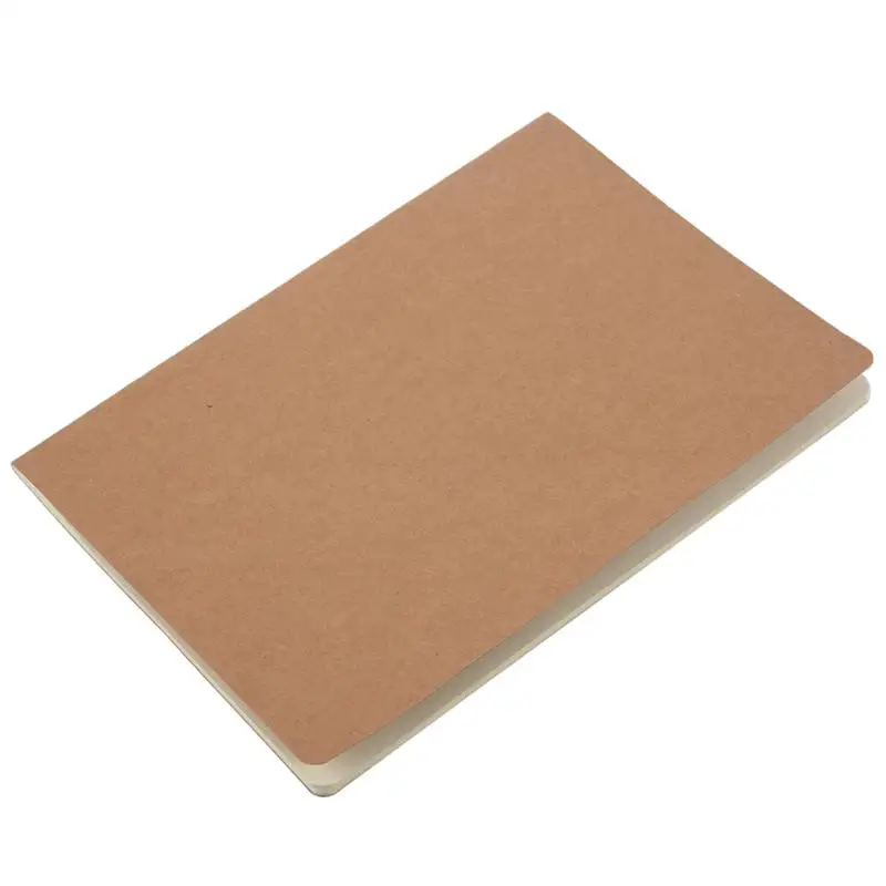 

1PCS notebook horizontal line inside page memo book retro daily memo kraft paper cover notebook 260 * 186mm