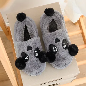 

Unisex Cute Toddler Kids Soft Slippers Shoes for Boys Girls Winter Bedroom Indoor House Slipper