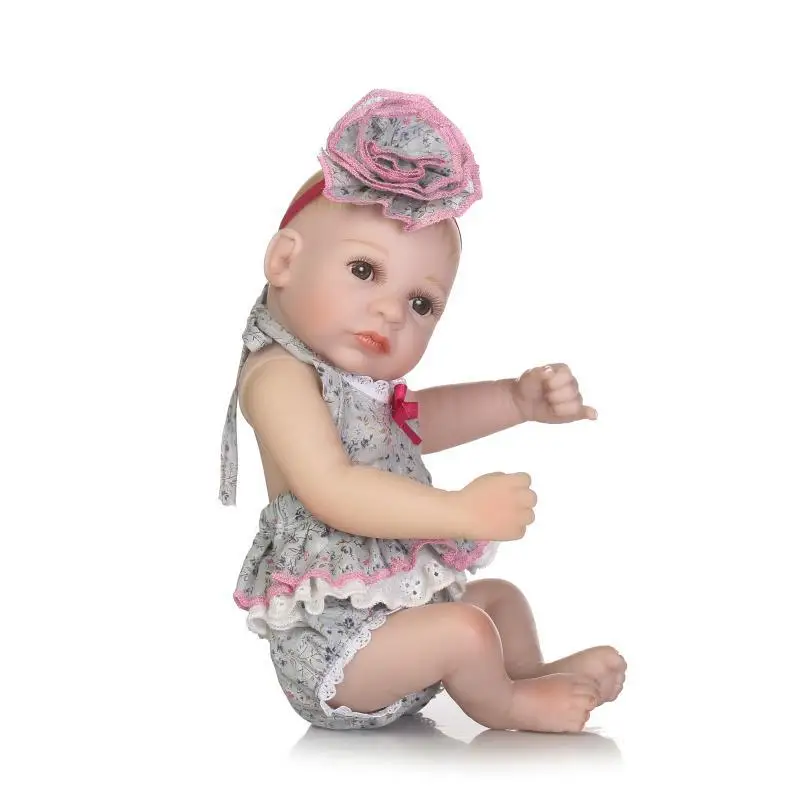 Мини-близнецы reborn Baby doll Полный Силиконовые ручной работы для новорожденных, для девочек куклы реалистичные новорожденных Baby Doll младенцев, милые костюмы на день рождения