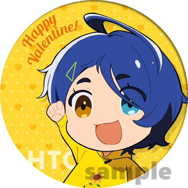 Cartoon WONDER EGG PRIORITY Ohto Ai Cosplay Badge Brooch Pin Anime Accessories For Clothes Backpack Decoration gift 10