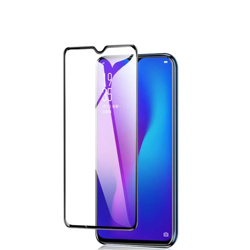 Закаленное стекло для Alcatel 3L 1V 2020 полноэкранная Взрывозащищенная защитная пленка