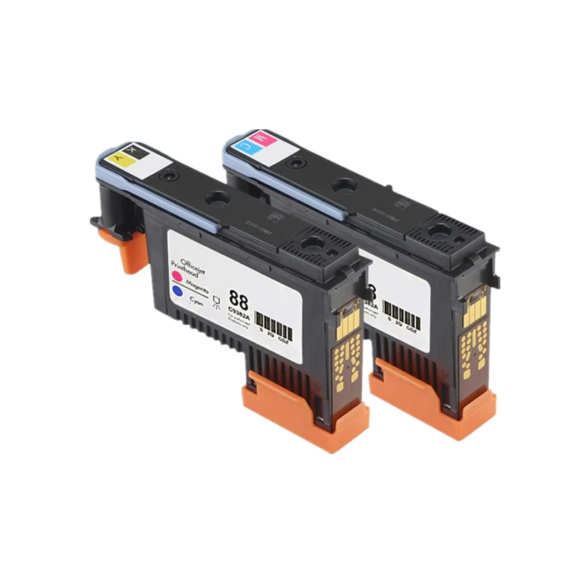 ASW 1 комплект 2PK для Hp 88 печатающая головка HP C9381A C9382A PRO K550 K8600 K8500 K5300 K5400 L7380 L7580 L7590