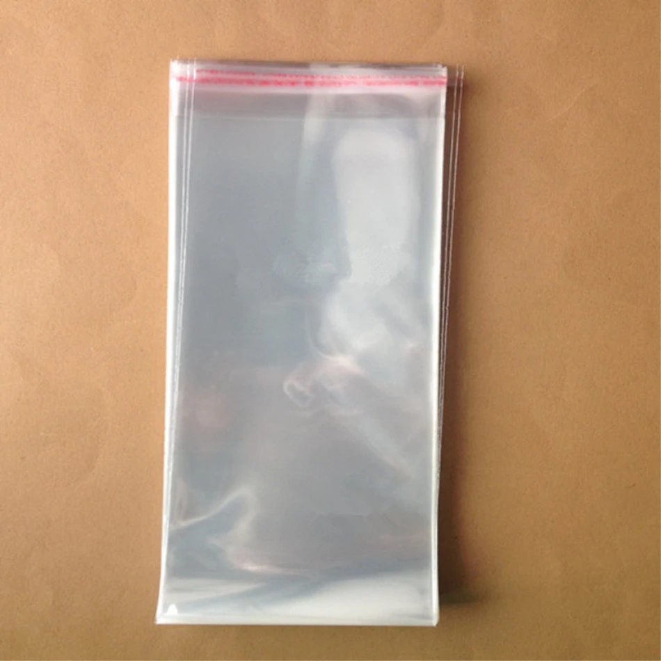 500/1000 шт 9*18 см прозрачные пластиковые пакеты прозрачный самоклеющийся пакет boppbags аксессуары рождественские украшения Еда для конфет и печенья Подарочная сумка
