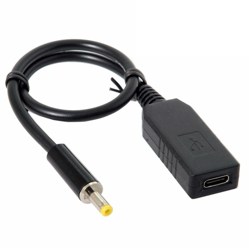 Топ Usb 3,1 type C Usb-C Dc 20 в 4,0 1,7 мм разъем питания Pd эмулятор триггер зарядный кабель