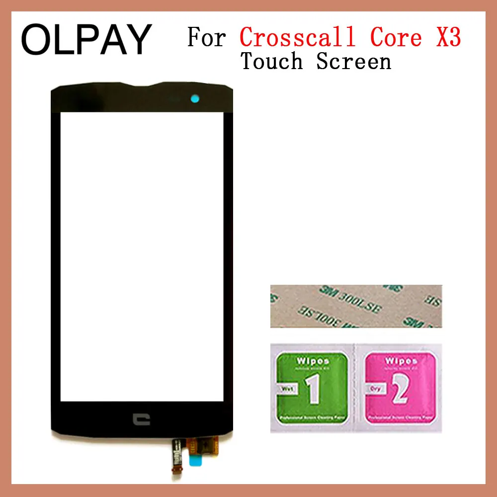 Сенсорный экран для мобильного телефона Crosscall Core X3 5,0 ''дюймовый сенсорный экран стекло дигитайзер панель объектив сенсор стекло запчасти
