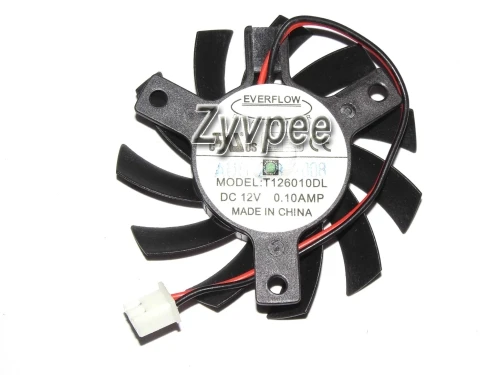EVERFLOW T126010DL 12V 0.1A 2Wire Video Fan