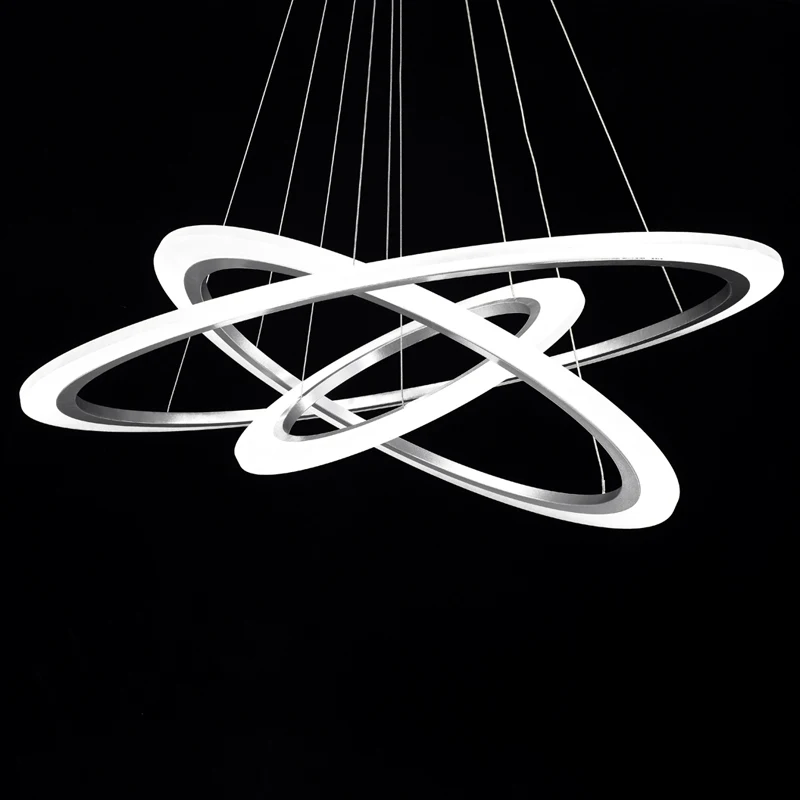 

Modern/contemporary Chrome Feature For Led Acrylic Pendant Light Living Room / Bedroom / Dining Room hanging lamp