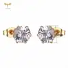 Crystal Heart Pendant Necklace Earrings Stainless Steel Fashion Elegant Geometric Jewelry Set  for Women ► Photo 3/6