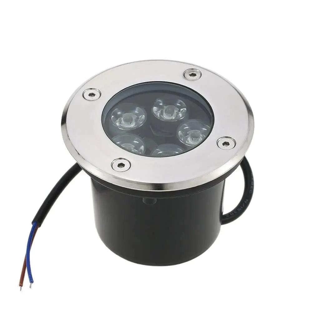 LED Underground Lamp 3W 5W  Waterproof Floor Light Outdoor Ground Spot Landscape Garden Path Buried Yard 85-265V DC12V IP68