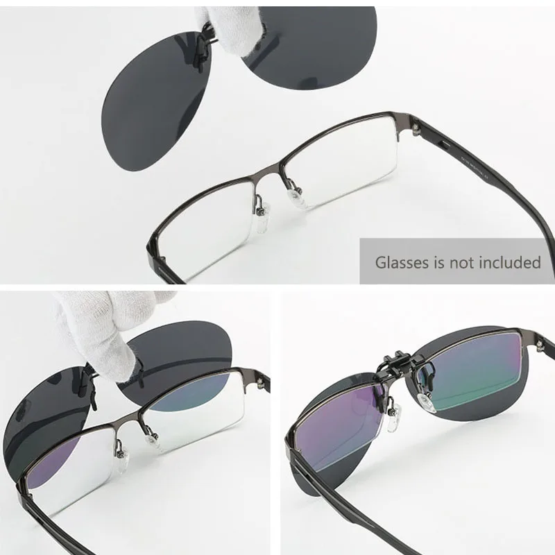 4 Colors Polarized Sunglasses Clip on Eyewear Myopia Glasses for Fishing  Driving Traveling Night Vision Flip up Sunglass Oculos - China Sun Glasses  and Brand Sunglasses price