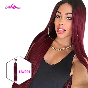 Ali Coco Peruvian Straight Hair 8-30 inch 1/3/4 Bundles Hair Natural #2/#4/ #613/ Human Hair Bundles Non Remy Hair Extensions 6