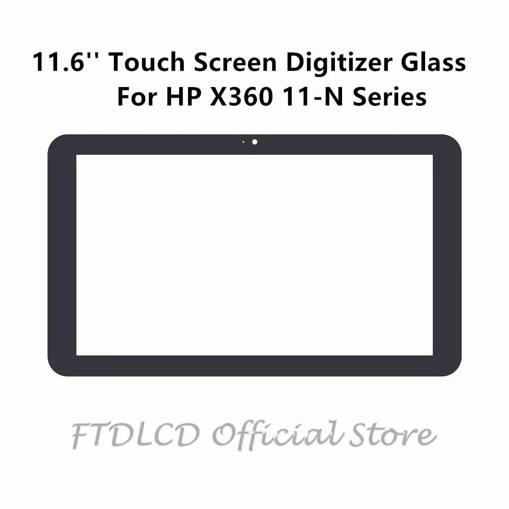FTDLCD 11.6'' Touch Screen Digitizer Glass Panel Replace Tablets For HP