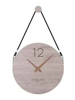 

Nordic Minimalist Wall Clock Silent Novelty Quartz Wall Clocks Classic Bedroom Modern Design Zegar Na Sciane Home Watches AC50ZB