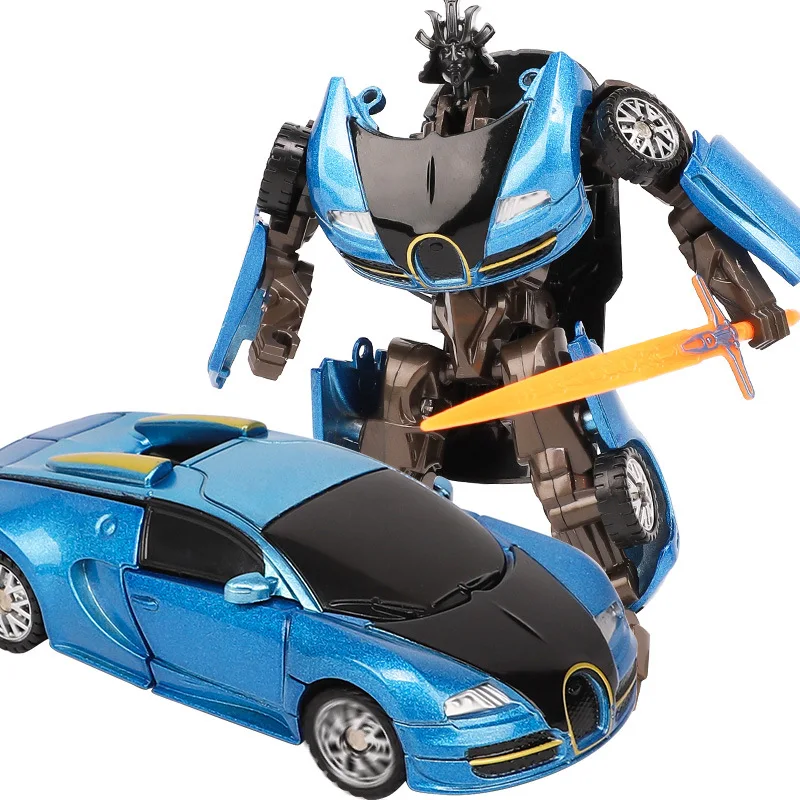 

Manufacturers Direct Selling Children Transformation Robot Models Toy Jingang Children Boy Manual Transformation Alloy Car Model
