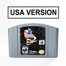  Resident Game Evil 2 For 64 Bit Video Game Cartridge USA Version 