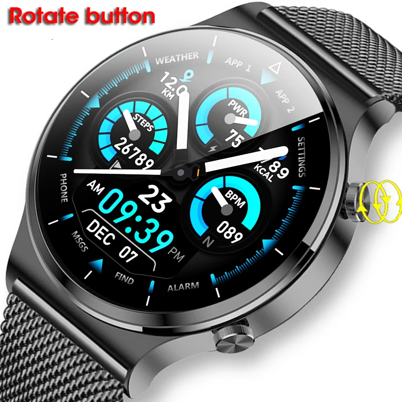 Relogio Inteligente Smart Watch Android Men 2021 Answer Call Smartwatch IP68 Ecg Ppg Woman Smart Watch For Men Android IOS Phone