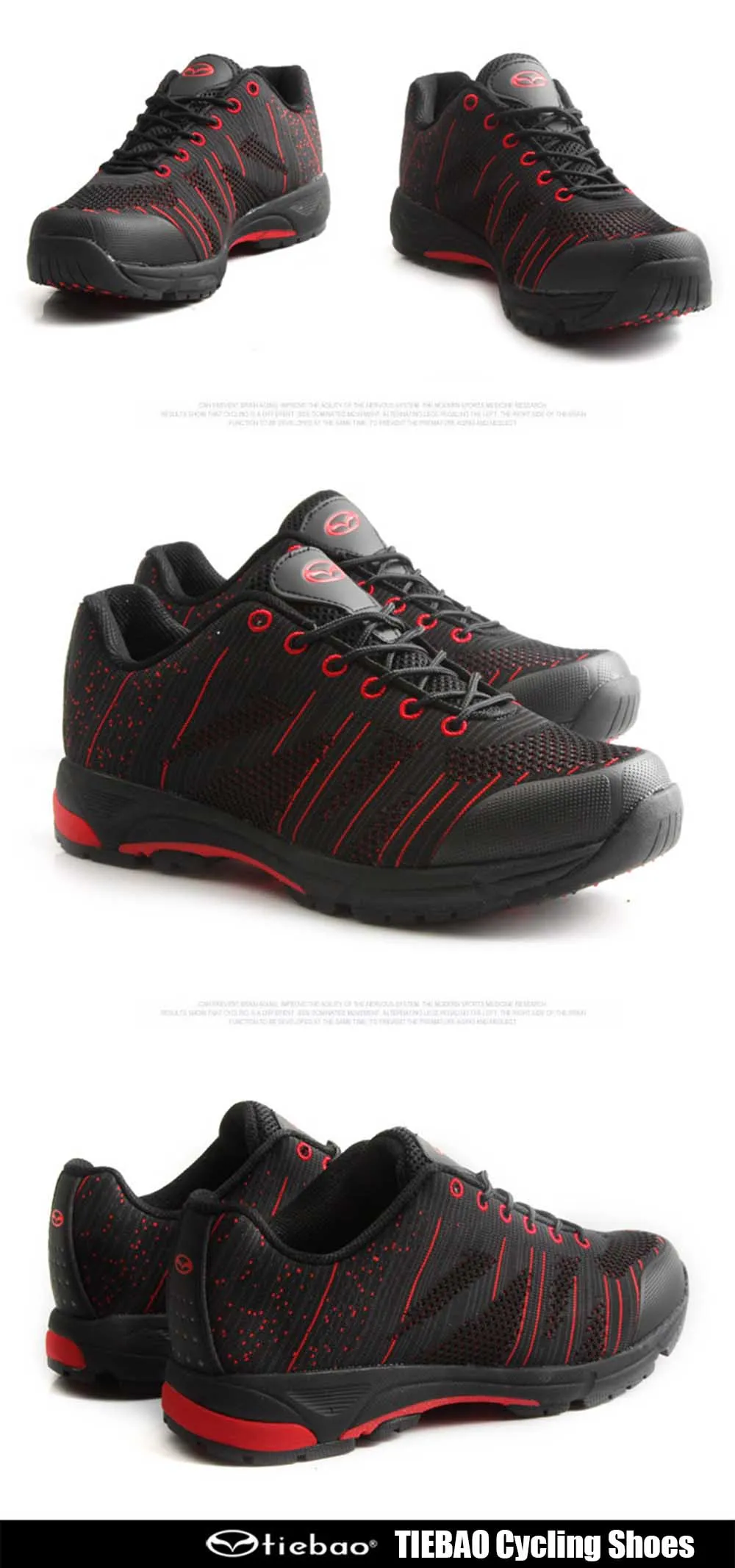 Tiebao Cycling Shoes Sapatos ciclismo MTB chaussure vtt men Non-slip Mountain Bike Breathable Athletic Bicycle Shoes