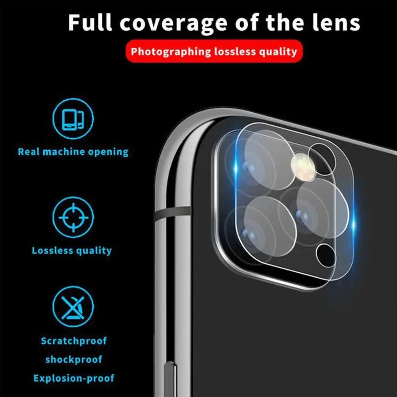 Suitable For Apple 11 rear camera lens film transparent lens max iPhone11Pro integrated protective film W3K0