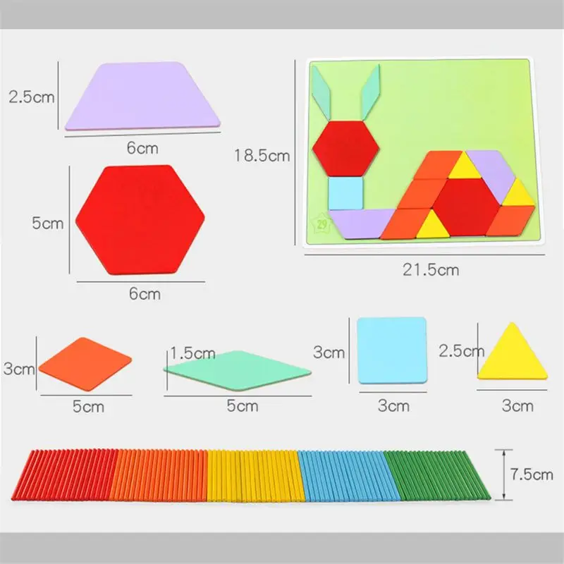 1 Набор Монтессори деревянная настольная игра-головоломка набор Детские развивающие счетные цифры обучающие игрушки