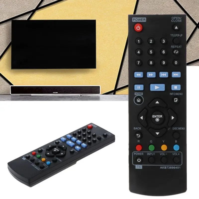 AKB73896401 Remote Control for Lg Blu ray Disc DVD Player BP340 BP135