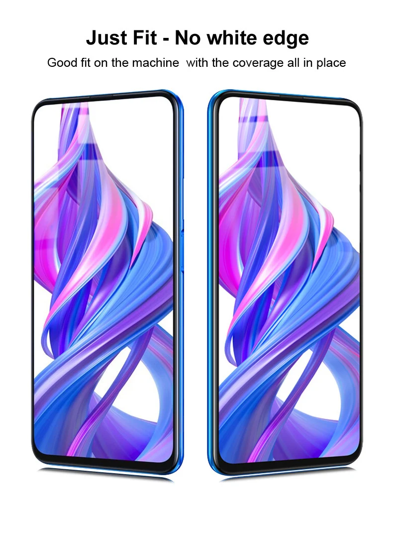 2 шт Полный Клей протектор экрана для huawei Honor 9X Pro закаленное стекло полное покрытие для huawei Honor 9X Pro 9H 2.5D Премиум пленка