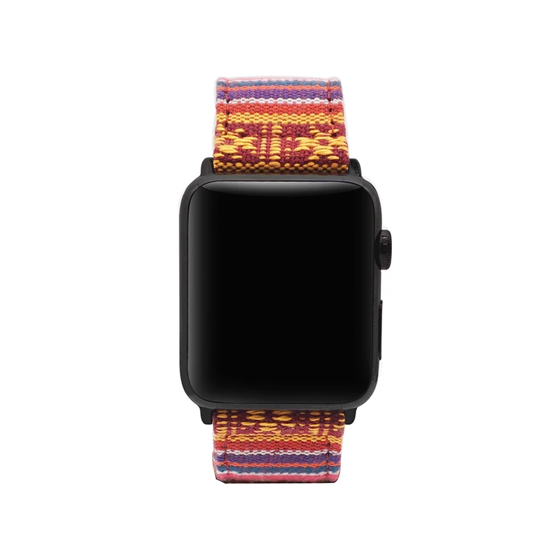Тканевый ремешок для Apple Watch 38 мм 40 мм iWatch 4 ремешка 42 мм 44 мм спортивный ремешок Apple Watch 5 4 3 2 аксессуары