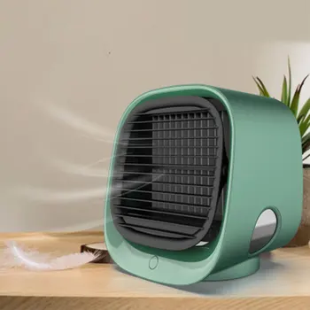 

Mini Portable Air Conditioner Multi-functionUSB Home Humidifier Purifier Desktop Air Cooler Fan with Water Tank