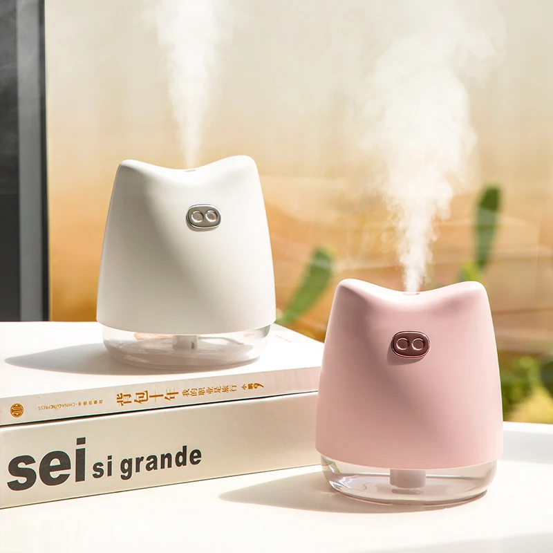 270ML USB Desk Air Diffuser Fogger Aromatherapy Essential Oil Diffuser Car Aroma Diffuser LED Night Light Humidifier mist maker