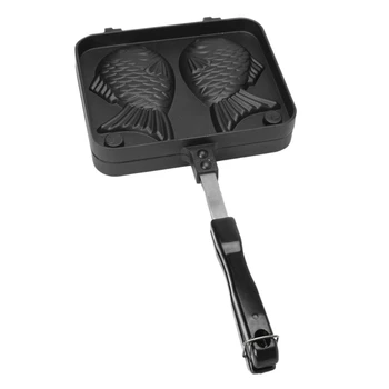 

Fish-Shaped Bakeware Cake Maker Non-Stick Double Pan Mold DIY Dessert Cooking Pan Plate