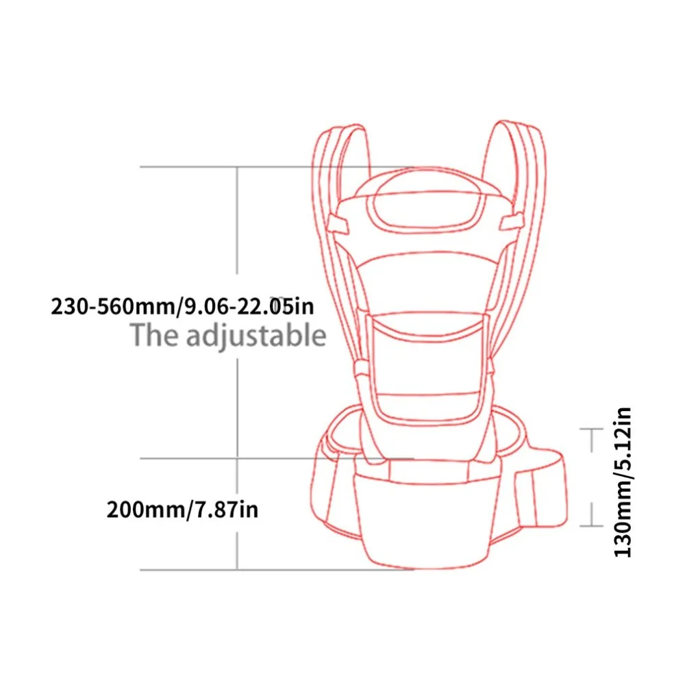 Детский слинг, детский поясной стул, горизонтальный, передний, многоцелевой, для детей, четыре сезона, универсальный, детский ремень