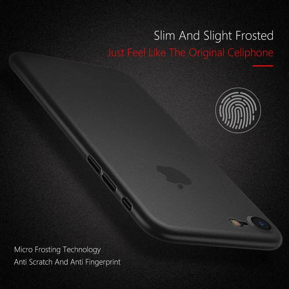 Vibrant Multi-Color Matte Ultra-Thin Frosted Phone Case - Slim, Hard Protection