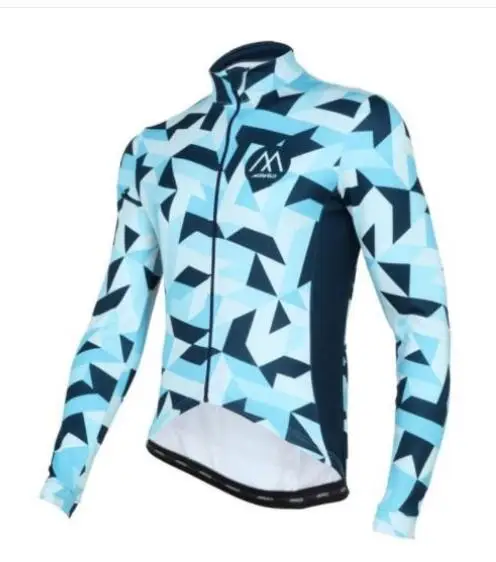 Новый Morvelo MTB Мотокросс синий веломайка DH MX мужские футболки с длинными рукавами