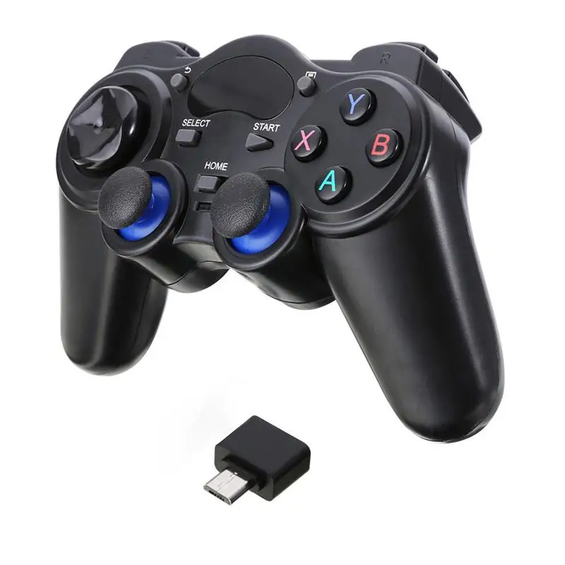 MeterMall беспроводной игровой джойстик контроллер 2,4 ГГц геймпад с микро USB Адаптер конвертера OTG для Android планшетов PC tv ТВ коробка - Цвет: type-c