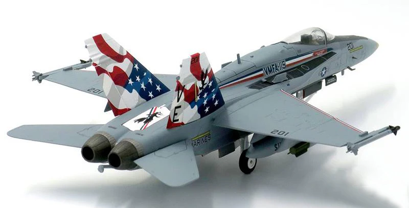 Fine 1/72 Us f/a-18a истребитель сплав коллекция моделей самолетов