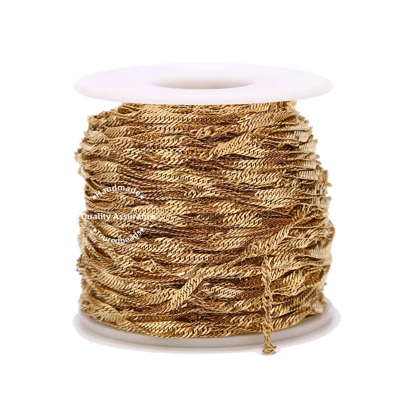 Цепочки из нержавеющей стали для изготовления украшений сделай сам 2 м мм 5 |